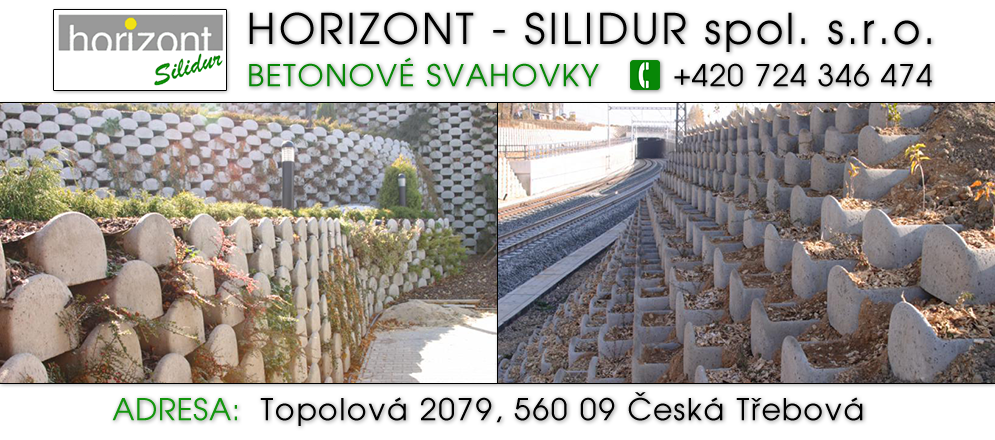 betonové svahovky